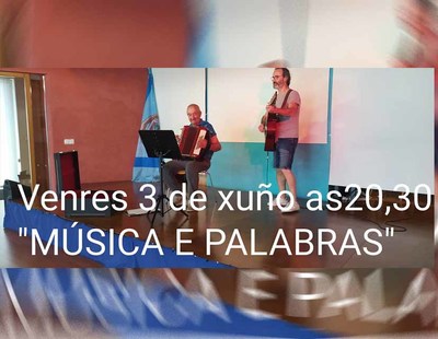 Camposancos remata este venres -Msica e Palabras-
