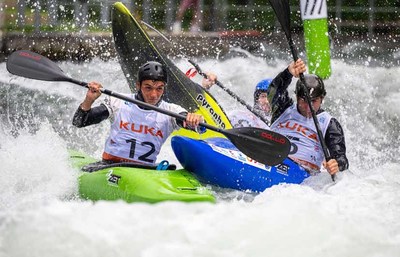 Lus Fernndez e Manuel Ochoa na ICF Rank de Augsburgo