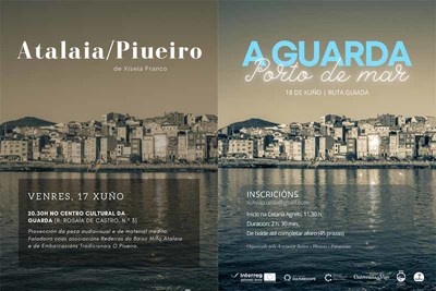 Atlantic CultureScape A Guarda estrena la pieza audiovisual ATALAIA - PIUEIRO en el Centro Cultural de A Guarda