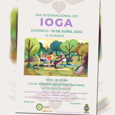 A Guarda celebra o Da Mundial do Ioga o domingo 19 de xuo