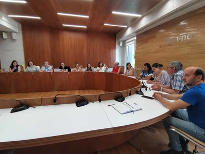  A activista salvadorea Laura Herrera comparte en Tomio a sa experiencia da xestin colectiva e feminista da auga
