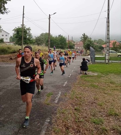 El atleta guards Antoln Martnez se alza con la victoria en el Campeonato de la Xunta de Galicia -Trail Running-