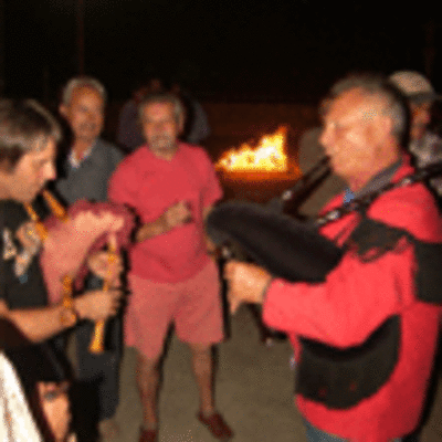 ESPECIAL - CELEBRACIN DAS FOGUEIRAS DE SAN PEDRO NA PRAZA DE SAN CAYETANO DE A GUARDA