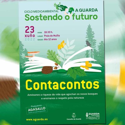 Contacontos na praia do Muo este xoves para pechar o Ciclo -Sostendo o futuro- na Guarda