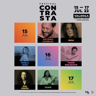 Valenca recebe o -Festival Contrasta- entre os dias 15 e 17 de julho