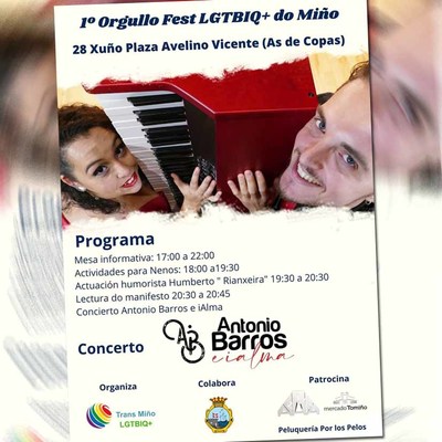 I Orgullo Fest LGTBIQ+ do Mio celebrarase en Tomio e A Guarda  