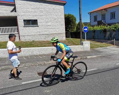 Carmen Tooming, sube al podio por partida doble en la 4 Picos Road