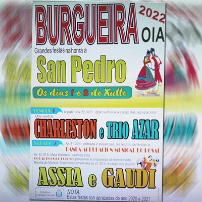 Burgueira recupera as festas na honra de San Pedro