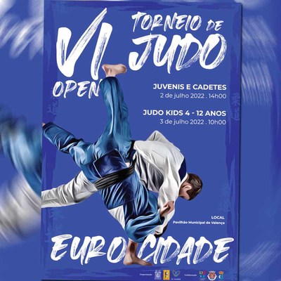 250 Atletas no VI Open de Judo da Eurocidade