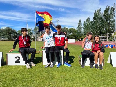 Cuatro medallas autonmicas para el Club de Atletismo Trega de Tomio