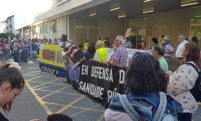 Tui defiende los servicios de su centro de salud que atiende a unos 19.500 usuarios