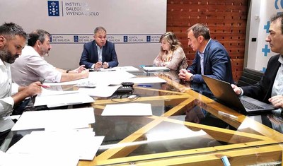 A Xunta e o Concello de Tui repasan o futuro plan de dinamizacin da rea Rexurbe municipal