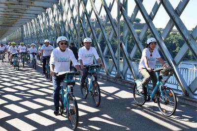 14 E-bikes j ligam Valenca e Tui