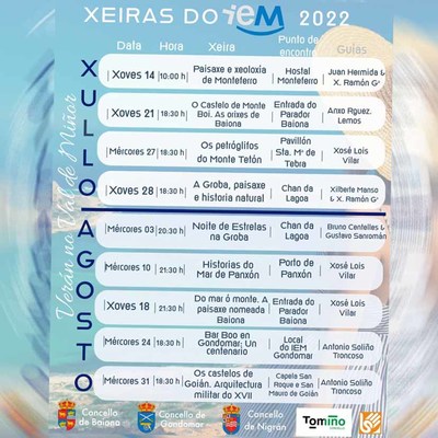 O IEM presenta unha xeira sobre os Castelos de Goin