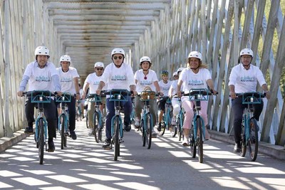 O AECT Rio Minho e as Eurocidades poen a circular a partilla de bicicletas -E-Bike Rio Minho-