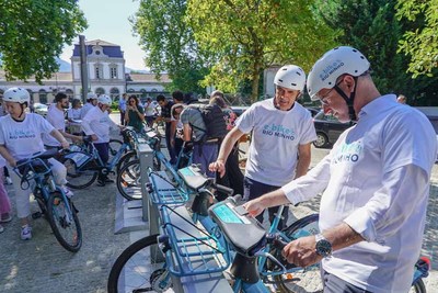 Bicicletas eltricas j estao disponveis em duas estacoes de Cerveira