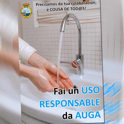 O concello da Guarda chama  cidadana a facer un uso responsable dos recursos hdricos ante as previsins de seca