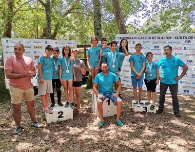 Os Teixugos logran catro medallas na 3 Copa Galega de Promocin Sllom