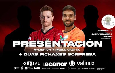 Un regreso, un alta y dos sorpresas del Acanor Novs Valinox