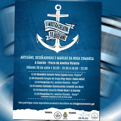 A Guarda preprase para acoller a II Mostra Creativa do Baixo Mio