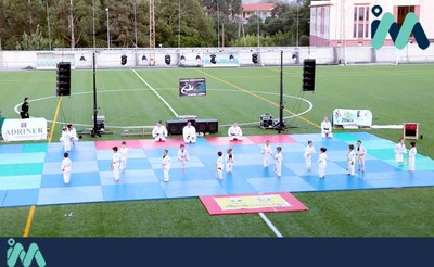 O Campo Municipal da Guarda acolle preto de 25 demostracins deportivas