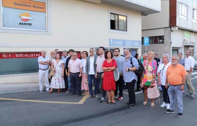 O PSOE guards inaugura a sa nova sede socialista