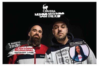 Mundo Segundo e Sam The Kid sobem ao palco na Vila das Artes