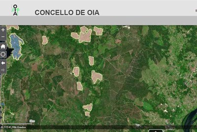 O Concello de Oia habilita un visor para consultar as faixas de seguridade fronte a incendios 