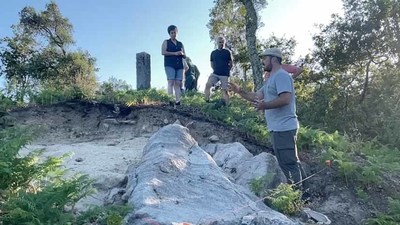 As escavacins arqueolxicas volveron ao Castro do Pico da Bandeira despois de 100 anos