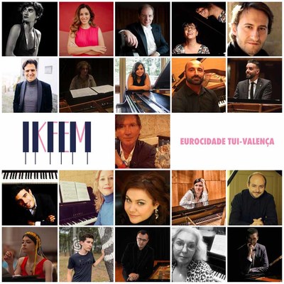 O Xacobeo Bridge Tui-Valena do Minho, escenario para un concerto de 20 pianistas