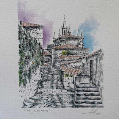 A Oficina de Turismo de Tui acolle unha exposicin de Rosa M Vila