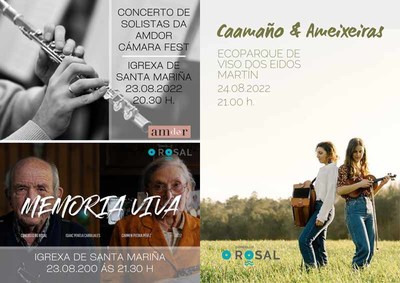 A Memoria Viva e a msica son as protagonistas da semana no Rosal