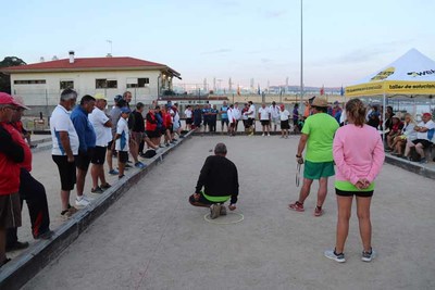 Gran xito de participacin no II Torneo de Petanca Concello da Guarda 