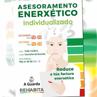 A Guarda organiza xornadas de asesoramento enerxtico en setembro e outubro