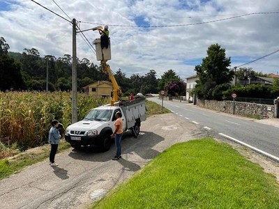 O Concello do Rosal capta case 1,2 millns de fondos europeos para a renovacin do alumeado pblico