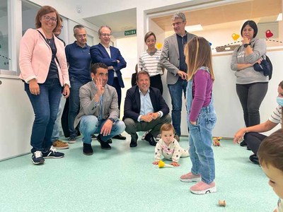 A Xunta ampla a rede pblica autonmica de escolas infants coa apertura e posta en marcha do novo centro da Guarda