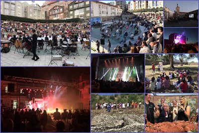 A Guarda pecha un vern cheo de actividade cultural, deportiva e cunha excelente afluencia de turismo