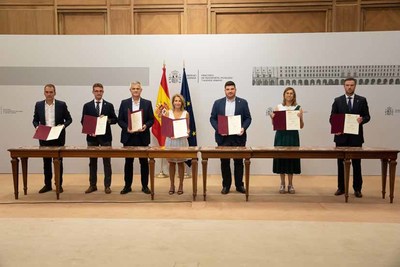 O alcalde de Tui participa en Madrid na sinatura de protocolos da Agenda Urbana Espaola