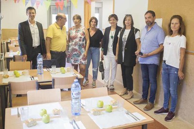 O CEIP de Tebra estrea este curso comedor escolar
