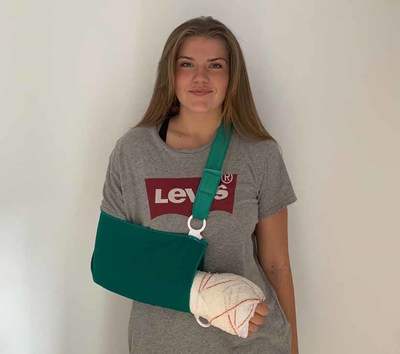 Jlia Nuez estar entre dos y tres meses de baja por una rotura de ligamento en su pulgar derecho