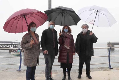 O grupo socialista reclmalle a Portos de Galicia -unha solucin definitiva- para a reparacin do pantaln de A Pasaxe -para que o ferri entre A Guarda e Caminha funcione xa-