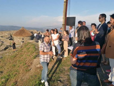 O BNG recibe na Guarda unha delegacin da Alianza Libre Europea (ALE)  encabezada por Ana Miranda