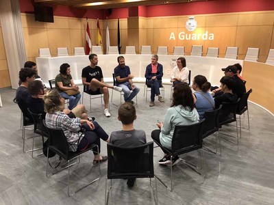 A Guarda fomenta e impulsa a prctica do baloncesto no municipio
