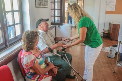 Campanha arrancou com vacinacao das pessoas mais idosas em Caminha
