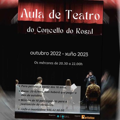 O Rosal levanta o pano da Aula de Teatro municipal