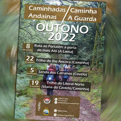 A Guarda y Caminha abren inscripciones para las Andainas de Otoo 2022