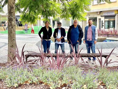 O xurado do programa -Vilas en Flor- pon nota  riqueza natural e paisaxstica de Tomio