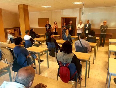 A Xunta activa a formacin laboral de 20 persoas desempregadas da guarda co obradoiro Manuel B. Portela VIII