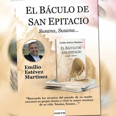 O tudense Emilio Estvez presenta o seu primeiro libro -El Bculo de San Epitacio-