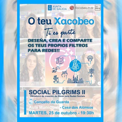 Social Pilgrims II: Obradoiros para a creacin de filtros de realidade aumentada